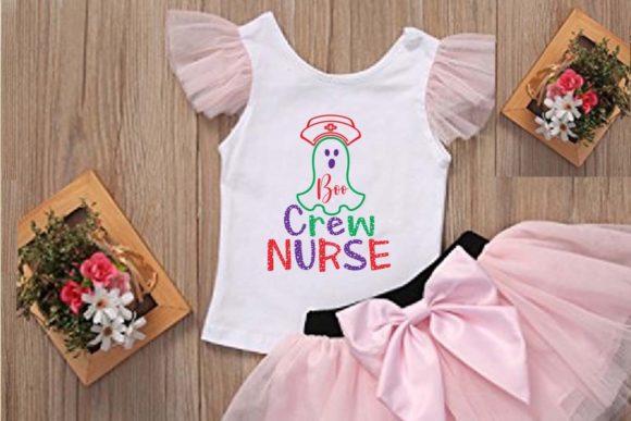 Boo Nurse Crew Svg: Graphics for T-Shirt Designs