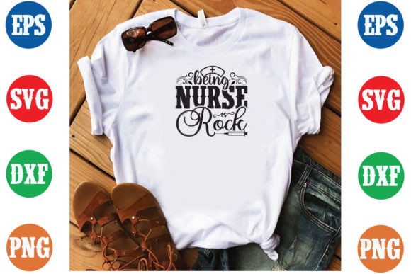 Graphics for T-Shirt Designs: Nurse Rock SVG Review
