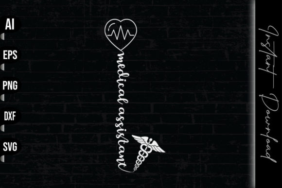 Heart Medical Assistant Graphics & Print Templates