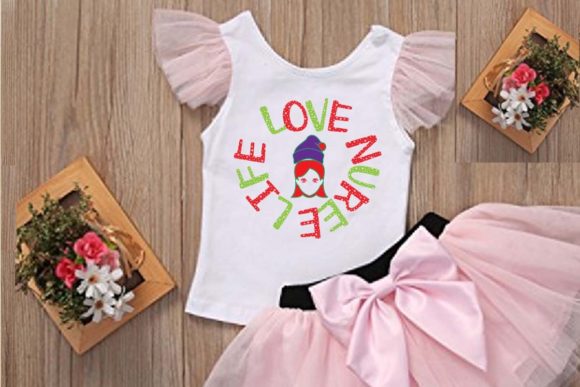 Love Nurse Life Svg: Graphics for T-Shirt Designs