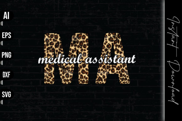 MA Medical Assistant Graphics & Print Templates