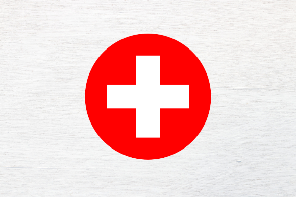 Medical Cross Svg: Round Graphics & Illustrations