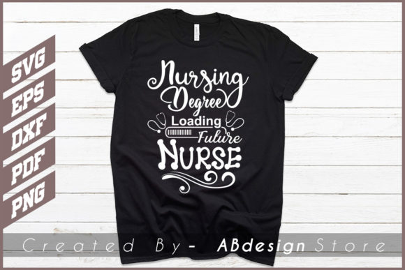 Nurse Design SVG: Graphics for Print Templates