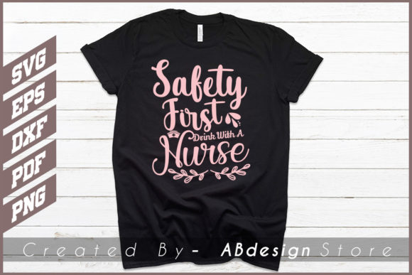 Nurse Design SVG: Graphics & Print Templates
