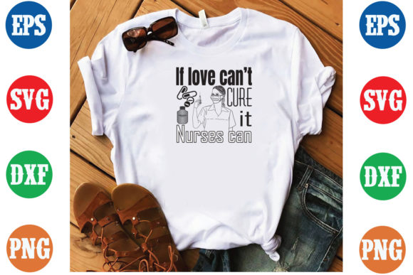 Nurse Graphics: T-Shirt Designs & SVG Assets