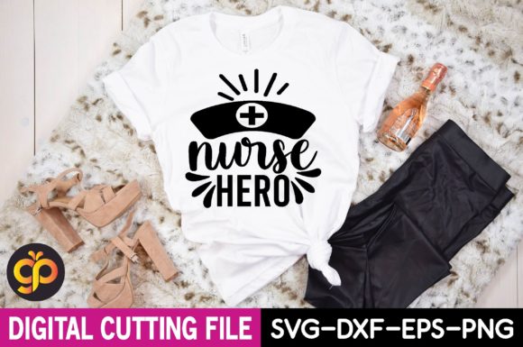 Nurse Hero SVG: Bold Graphics for T-Shirt Designs