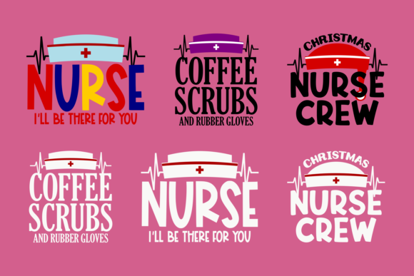 Nurse T-shirt Bundle: Graphics & Print Templates