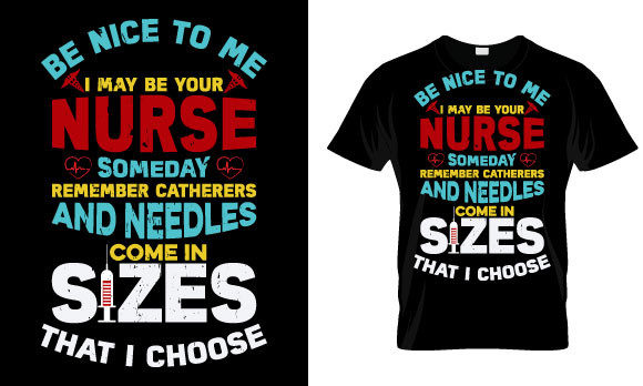 Nurse T Shirt Design: Graphics & Print Templates