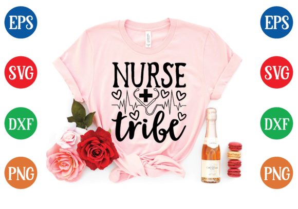 Nurse Tribe Svg: Graphics for T-Shirt Designs