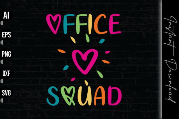 Office Squad Medical Assistant Graphics & Print Templates