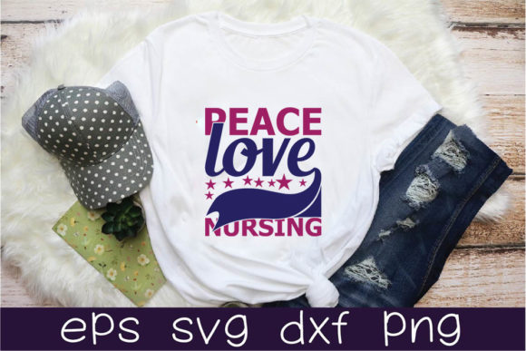 Reviewing the Nurse Quotes Peace Love SVG for Embroidery